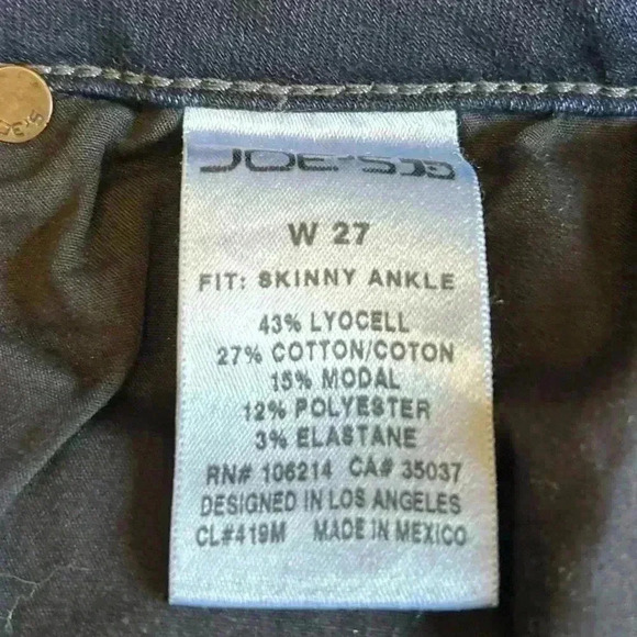 Joe’s  Jeans dark wash jeans Skinny Ankle - Picture 4 of 5